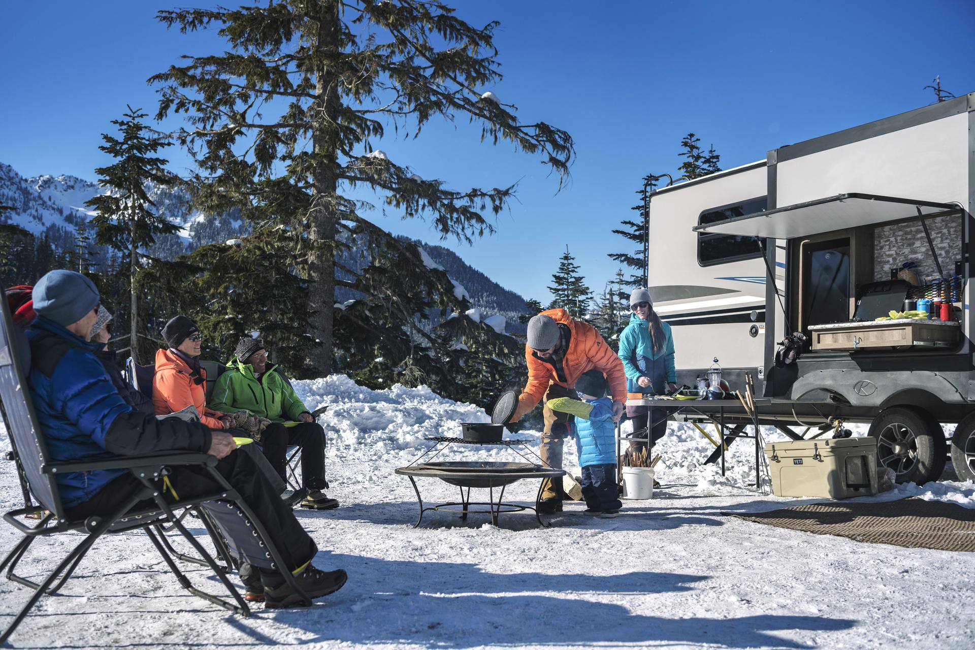 Image hiver en VR